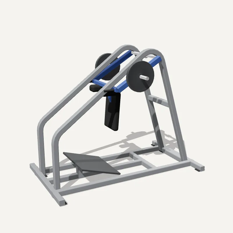 Modelo 3D: Agachamento Pendulum