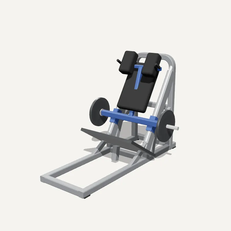 Modelo 3D: Hack Squat