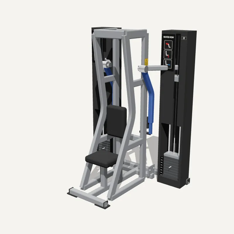 Modelo 3D: Remada Iso-Lateral