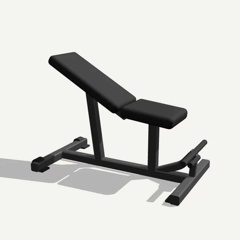 Modelo 3D: Banco Inclinado 30°