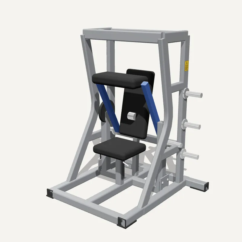 Modelo 3D: Cadeira Abdominal de Peso Livre