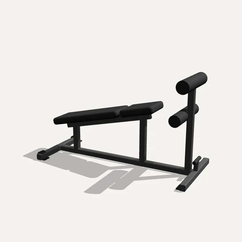 Modelo 3D: Banco Declinado Ajustável