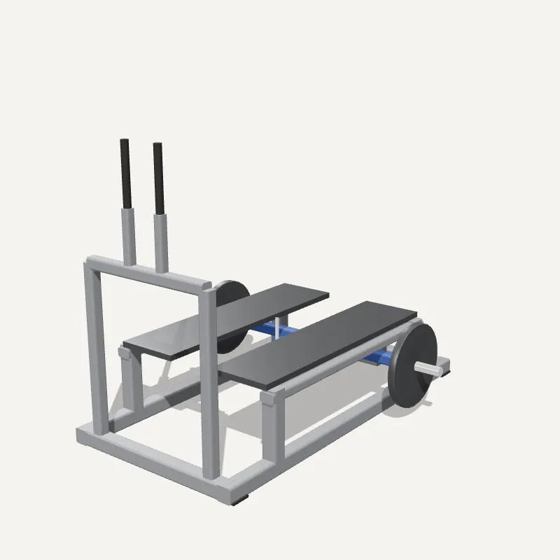 Modelo 3D: Belt Squat