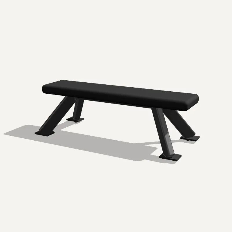 Modelo 3D: Banco Reto