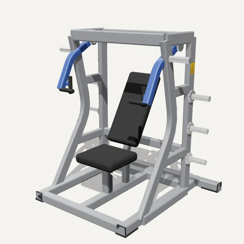Modelo 3D: Supino Super Inclinado